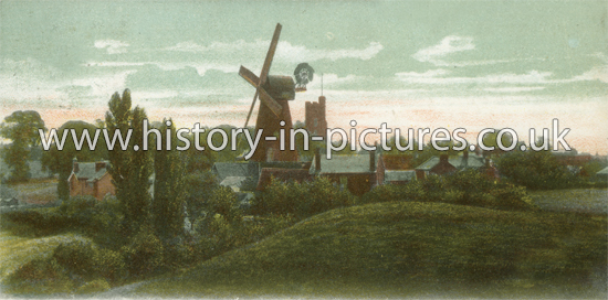 The Mill from the Mount, Rayleigh, Essex. c.1904